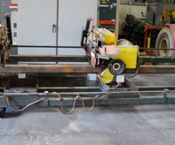 Burrmaster#1, brush deburring machine 3" OD x 96 maximum , #3375