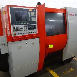 Emco#EMCOTURN-365MC-PLUS, 6-Axis, Siemens 840D, 23.6" swing,12 station,parts catcher,’01