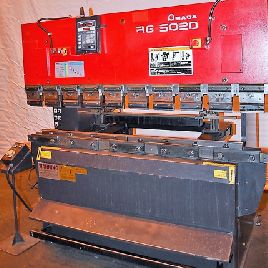 55 Ton, Amada # RG5020LD, 6,7 ° OA, 66,5 "BH, 2-осевой контроль ЧПУ LD, 1999, # 29335