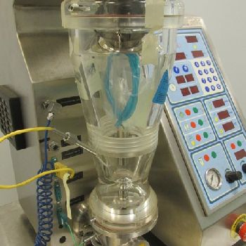 AeromaticMP-Micro fluid bed multi-processor, bench top desing, Stainless Steel, 2000, #30202