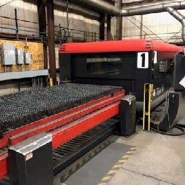Amada#LC3015F1NT, 4000 watt, 5’ x10’ table., 61" X,121 Y,3.94 Z, Amada AMNC, 2011, #81825