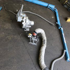 150 lb.Gorbel#PIVOTPRO, vacuum lift, jib type, s/n #313173, #69341