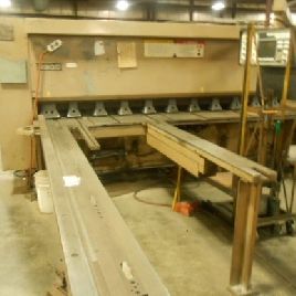 1/4 "x 10’Cincinnati # 2500FSU, cisaillement hyd, 48 FOPBG, 15 retenues, 32-70 SPM, 25 HP, 1999