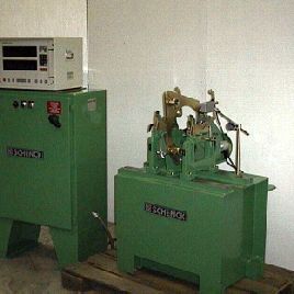 250 lb.Schenck#H2, hard bearing,25" sw,30 centers,twin vectormeters,DC o/hd belt drive
