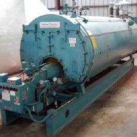 100 HPCleaver-Brooks # CBLE, 125 psi HW, combustible dual, reacondicionado, garantía, 1998