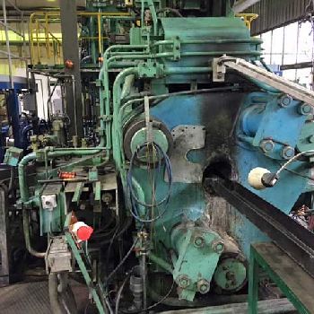 800 Ton,UBEoil hydraulic extrusion press, updated 2008, #13073