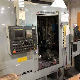 Mitsubishi#GD-20, 5-Axis, 200mm capacity, Fanuc 18iM, tailstock, carousel loader, 2000