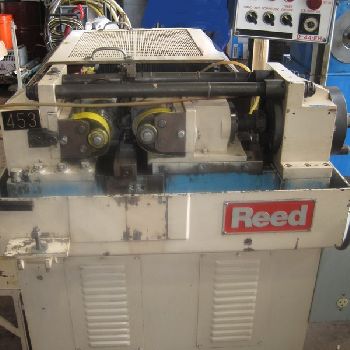 Reed #D44EH, cylindrical thread roller,1.58" spindle diameter,1-1/2 diameter infd,5/8 diameter thru fd