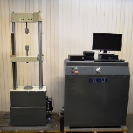 13500 lb.Riehle#MA-60, 60K (300kN) hydraulic tension &amp; compression testing machine