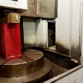 Youji#VTL1000ATC, 53" swing, 43 cutting diameter, 35 cutting height, 4-jaw 39.4 chuck, 2-speed gearbox, 2012, #6840