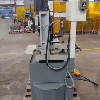 14"Hyd-Mech#C350-2AV, 3 HP, foot pedal, pneumatic operating vise, 2019, #81415