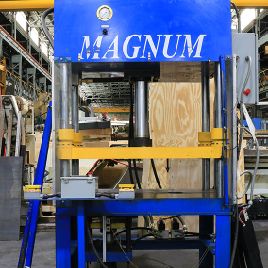 50 Ton,Magnum#HFP-35-48.24, 4-post, 18" str,30 DL, Allen Bradley PLC, 2006, #158508