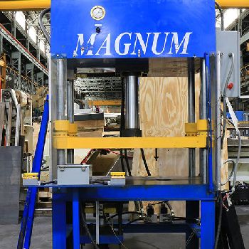 50 Ton,Magnum#HFP-35-48.24, 4-post, 18" str,30 DL, Allen Bradley PLC, 2006, #158508