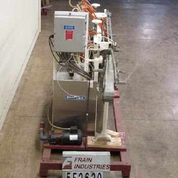 Simplex#400A, inline, 12 head, pressure filler, all Stainless Steel contact parts