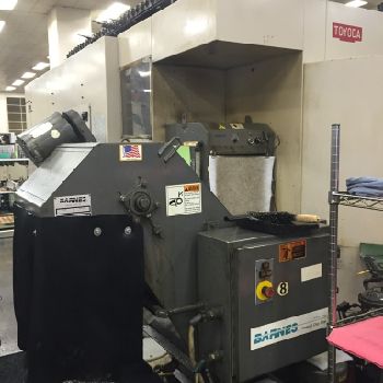 Toyoda#FA-450II, Fanuc 15MB,(2)17.72" pllts,23.6 X,23.6 Y,23.6 Z,14k RPM,200 ATC,â€™98