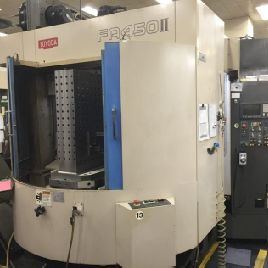 Toyoda#FA-450II, Fanuc 15MB,(2)17.72" pllts,23.6 X,23.6 Y,23.6 Z,14k RPM,200 ATC,â€™98