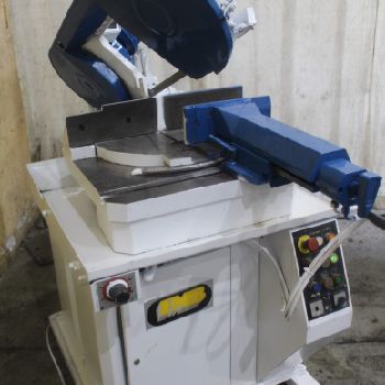 5-1/8" x 12FMBPegasus #OMEGADouble Mitre Pro-DM, semi-auto band saw,2001,#70935