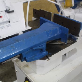 5-1/8" x 12FMBPegasus #OMEGADouble Mitre Pro-DM, semi-auto band saw,2001,#70935