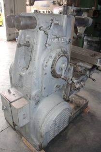 Kearney &amp; Trecker#2K, horiz mill,12" x 56 table,15-1500 RPM,5 HP,arbor &amp; support,#8511HP