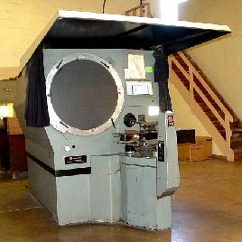30"Jones &amp; Lamson#EPIC-130, optical comparator,6 x 30 table,2-Axis DRO,1986,#148817