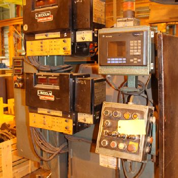 Bancroftdual head drum welding lathe, 600 Idelarc DC-600, #68342