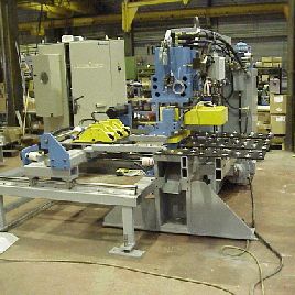 Vernet Behringer#PG-83, 3" x 3 x 1/8 CNC plate punch, 2-Axis CNC DRO, #10415