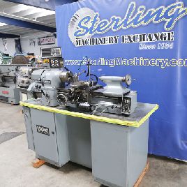 Hardinge#HLV-EM, 11" x 18, precision tool room lathe, inch/mm, Trak 2-Axis DRO, Aloris TP, used, #A4111