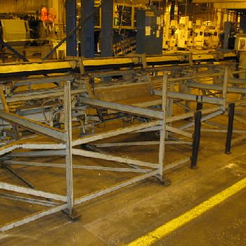 1/8" - 2Modern#2L, cut-off, 197-3000 RPM, 7.5 HP, good condition, 1982