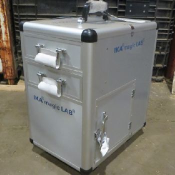 Lab Mixer,IKA#MAGICLAB, powder liquid mixer, 316 Stainless Steel, 9 KW motor, 220 V. motor, serial #U078310, #45066 (8 available)