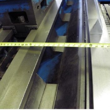 39" /120 x 98 /157Binns &amp; Berry#SBGLData 1000, univ gap lathe,5.9 bore,Fanuc 18iTA