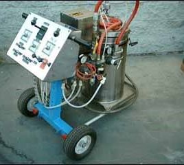 Graco#H8A, Portable Tablet Coating Pumps,Stainless Steel,pump is driven by president air motor rated 10:1 air to fluid ratio,#17959