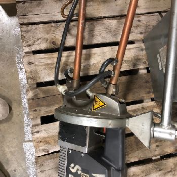 6 KVATecna#TE7913, scissor type portable transgun spot welder w/Integral transformer,12" throat,220/230/240 V.,1 ph.,#6725