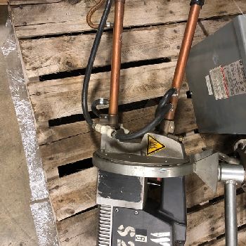 6 KVATecna#TE7913, scissor type portable transgun spot welder w/Integral transformer,12" throat,220/230/240 V.,1 ph.,#6725