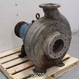 Goulds # 3175M, carcasa de acero inoxidable, impulsor de acero inoxidable de 2 paletas de 20.75 "de diámetro, caja de relleno de acero inoxidable, embalaje, # 29735