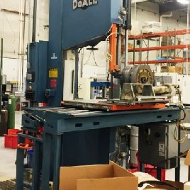 35" x 16DoAll#D-900, vert diamond band saw,16 work ht,15 HP,278 L band,’12,#22120