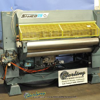 75 Ton,Samco#TC-75, full beam die cutting clicker press machine, #A2423