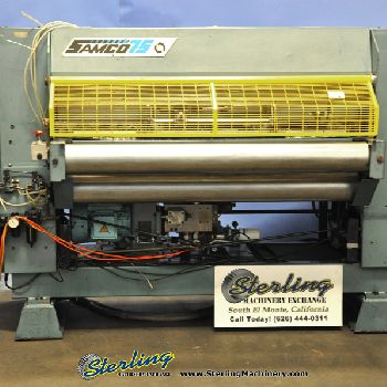 75 Ton,Samco#TC-75, full beam die cutting clicker press machine, #A2423