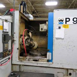 Pfauter#P900, 36" maximum diameter,20 axial travel,6 hole in table,F18iM,60-300 RPM,#5MT,rbld’00