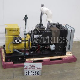 60 KWGenerac # 93A01604S, generador de gas natural, 460 V., controlador Generac Olympian GTS