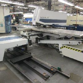 22 Ton,Trumpf#TRUPUNCH-3000, servo electric turret punch,Bosch MTX CNC,1000 SPM,’14