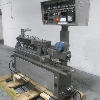Leistritz#MICRO18-GGL, Twin Screw Extruder Pelletizing Line, 40:1 L/D, #2836-6