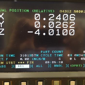 Daewoo #DMV-3016D, Fanuc Oi-M,32" X,16 Y,20 Z,CT40,8000 RPM,20 ATC,R/T,RJH,’04