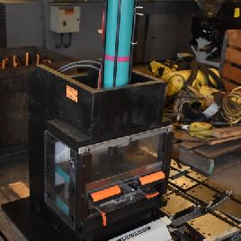 4 Ton,Tox#PRESSOTECHNIK, 4-column pneumatic bend press, 4-column, hand controls, 2012, #28749