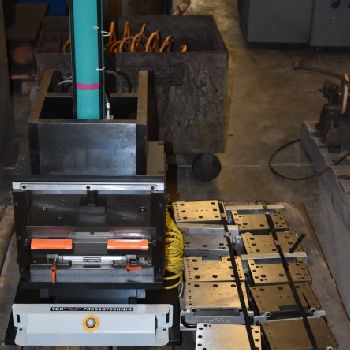 4 Ton,Tox#PRESSOTECHNIK, 4-column pneumatic bend press, 4-column, hand controls, 2012, #28749