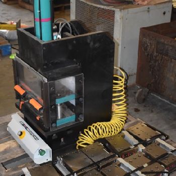 4 Ton,Tox#PRESSOTECHNIK, 4-column pneumatic bend press, 4-column, hand controls, 2012, #28749