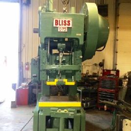 75 Ton,Bliss#C75, 4" stroke, back geared, #2479