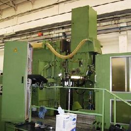 Liebherr#WSC-1502, CNC gear shaper,60" diameter,13 stroke,LH-90 controls,22 module,1993-4