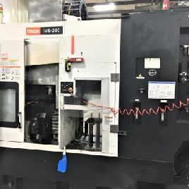 Mazak#IVS-200, 11" swing,4-jaw 9.5 chuck,4 length,7000 RPM,Fusion 640TN,2006,#80935