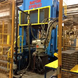 660 Ton,Satoh, 47.2" str,70.8 DL,92.5 x 55 btwn columns,see-it-run video,’93,#sr5129