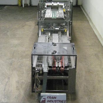 Kodiak#510-9-SS, automatic wrap around glue cartoner, sleever, 40-120 cartons/minute